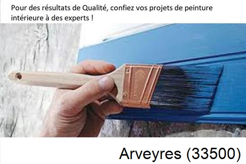 Peintre à Arveyres-33500