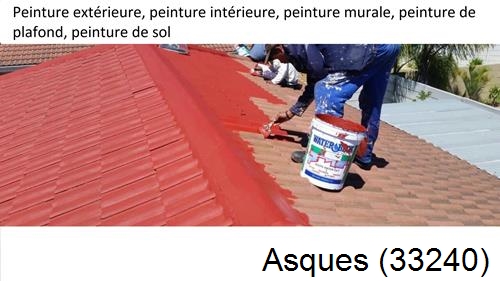 Peinture exterieur Asques-33240