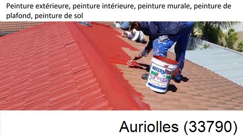 Peinture exterieur Auriolles-33790
