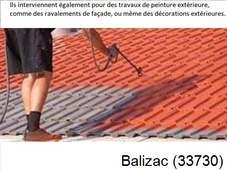 Rénovation peintre exterieur Balizac-33730