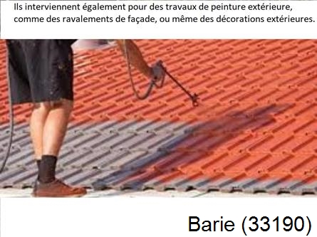 Rénovation peintre exterieur Barie-33190