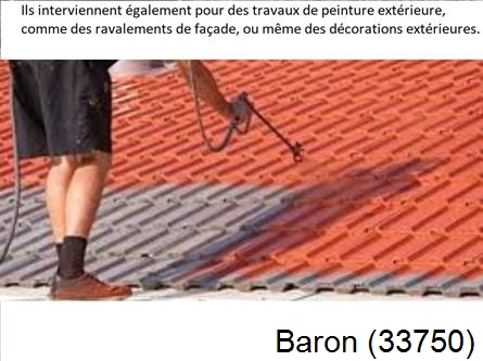 Rénovation peintre exterieur Baron-33750