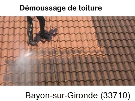 Rénovation démoussage et nettoyage en gironde Bayon-sur-Gironde-33710