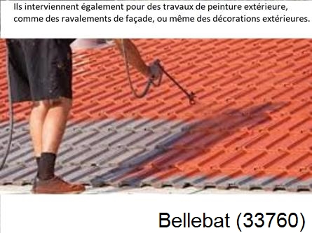 Rénovation peintre exterieur Bellebat-33760