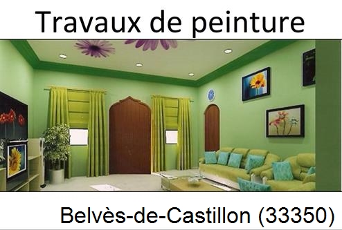 Travaux peintureBelvès-de-Castillon-33350