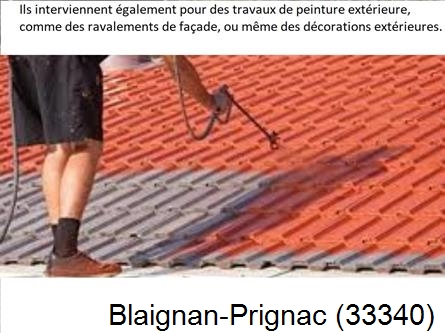 Rénovation peintre exterieur Blaignan-Prignac-33340