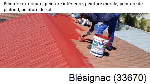 Peinture exterieur Blésignac-33670