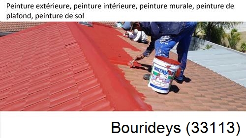 Peinture exterieur Bourideys-33113