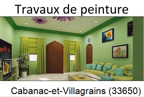 Travaux peintureCabanac-et-Villagrains-33650