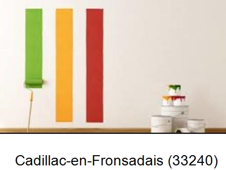 Peintre en rénovation Cadillac-en-Fronsadais-33240