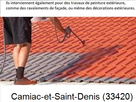 Rénovation peintre exterieur Camiac-et-Saint-Denis-33420