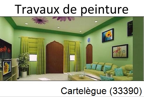 Travaux peintureCartelègue-33390