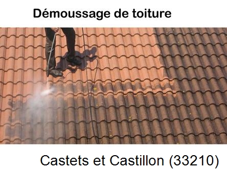 Rénovation démoussage et nettoyage en gironde Castets et Castillon-33210