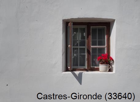 Peinture façade Castres-Gironde-33640