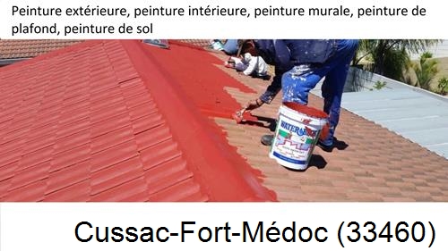 Peinture exterieur Cussac-Fort-Médoc-33460