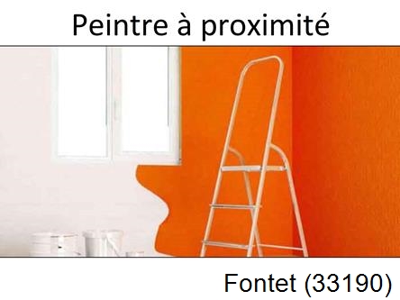 artisan peintre à Fontet-33190