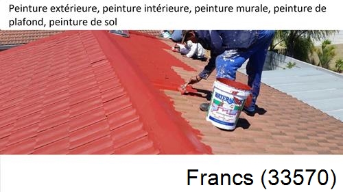 Peinture exterieur Francs-33570