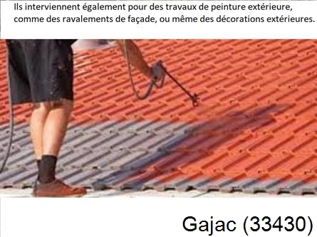Rénovation peintre exterieur Gajac-33430