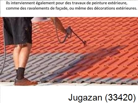Rénovation peintre exterieur Jugazan-33420