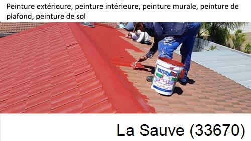 Peinture exterieur La Sauve-33670