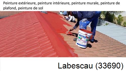Peinture exterieur Labescau-33690