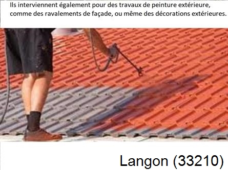 Rénovation peintre exterieur Langon-33210