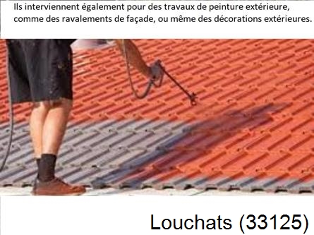 Rénovation peintre exterieur Louchats-33125