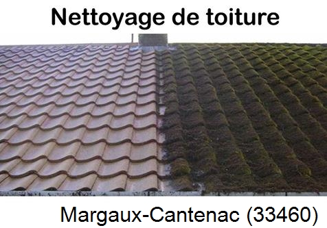 Travaux démoussage toiture Margaux-Cantenac-33460