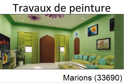 Travaux peintureMarions-33690