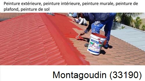 Peinture exterieur Montagoudin-33190