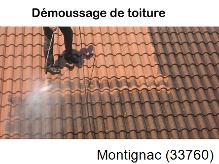 Rénovation démoussage et nettoyage en gironde Montignac-33760