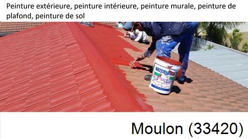 Peinture exterieur Moulon-33420