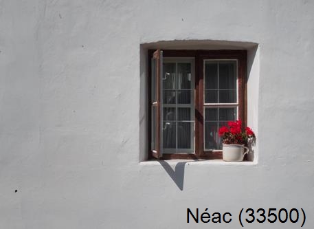 Peinture façade Néac-33500