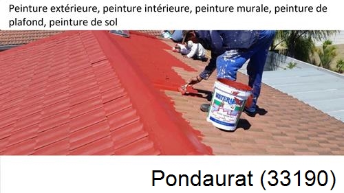 Peinture exterieur Pondaurat-33190