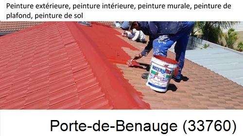 Peinture exterieur Porte-de-Benauge-33760