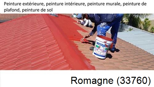 Peinture exterieur Romagne-33760
