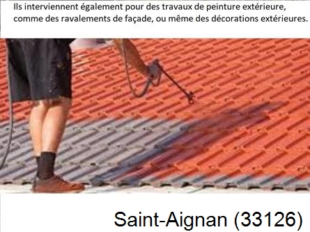 Rénovation peintre exterieur Saint-Aignan-33126