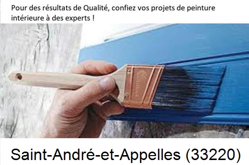 Peintre à Saint-André-et-Appelles-33220