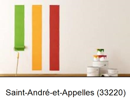 Peintre en rénovation Saint-André-et-Appelles-33220