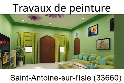 Travaux peintureSaint-Antoine-sur-l'Isle-33660