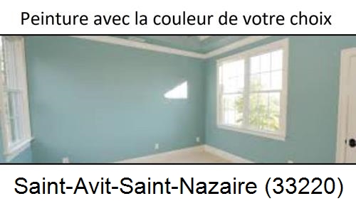 Peintre à Saint-Avit-Saint-Nazaire-33220