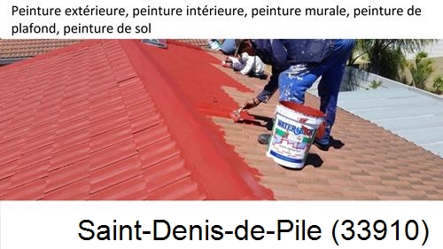 Peinture exterieur Saint-Denis-de-Pile-33910