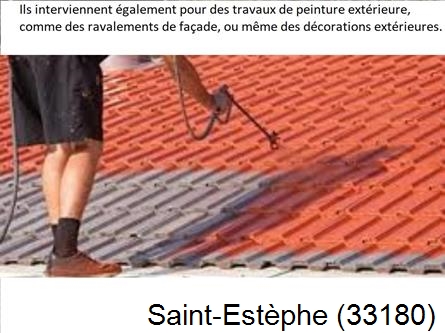 Rénovation peintre exterieur Saint-Estèphe-33180