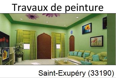 Travaux peintureSaint-Exupéry-33190