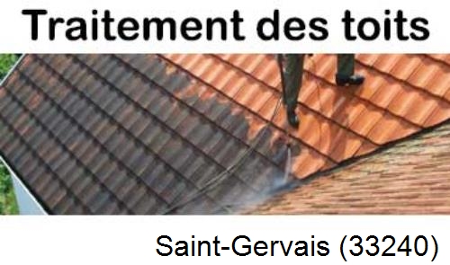 Entreprise de peinture toiture Saint-Gervais-33240