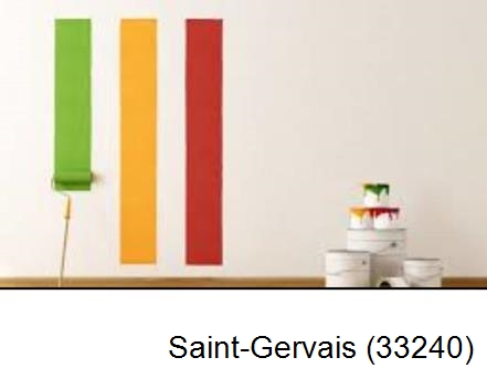 Peintre en rénovation Saint-Gervais-33240