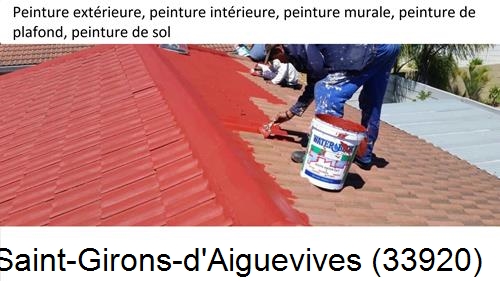 Peinture exterieur Saint-Girons-d'Aiguevives-33920