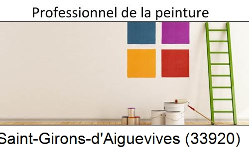 Entreprise de peinture en Gironde Saint-Girons-d'Aiguevives-33920