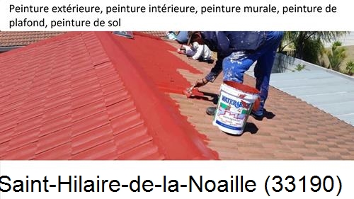 Peinture exterieur Saint-Hilaire-de-la-Noaille-33190
