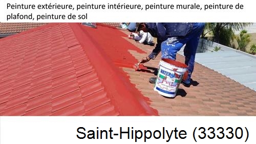 Peinture exterieur Saint-Hippolyte-33330